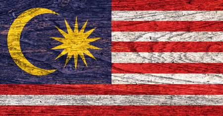 Malaysian flag background