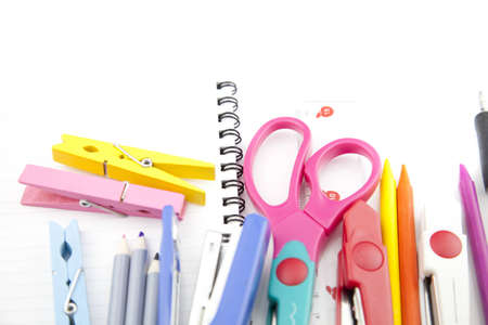 Various stationery Stock Photo