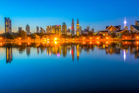 Malaysia windless final of the night in kuala lumpur the first glimpses of dawn