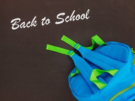 A studio conceptual photo of back to school