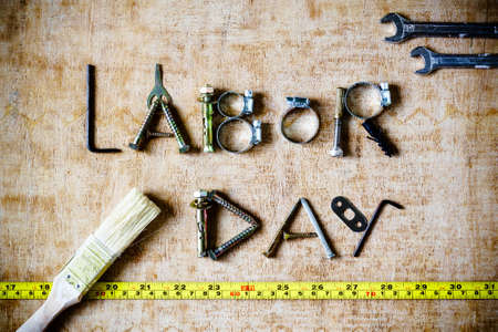 Labor day background concept