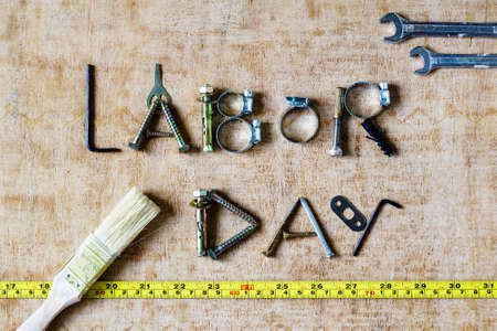 Labor day background concept